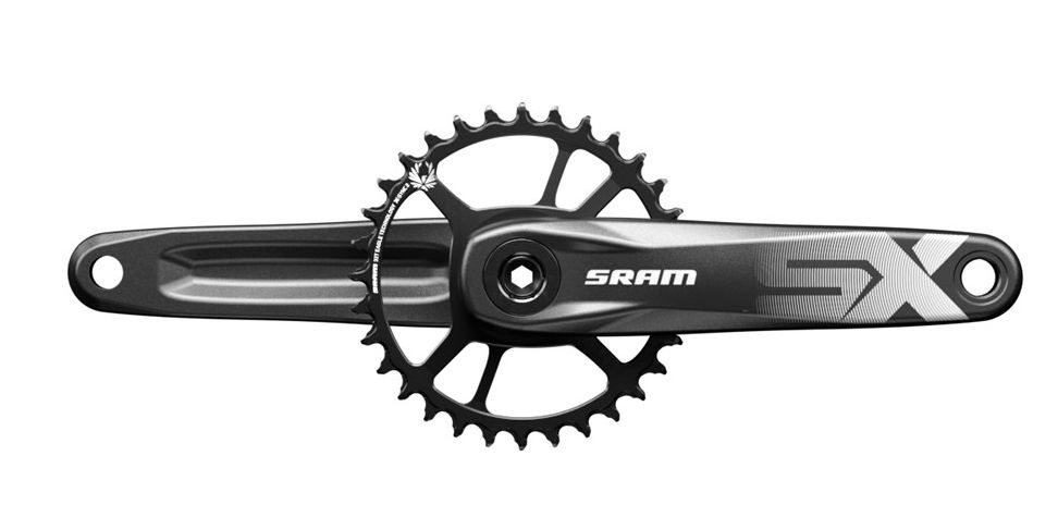 SRAM SX Eagle Crankset - 170mm, 12-Speed, 32t, Direct Mount, DUB Spindle Interface, Black, A1