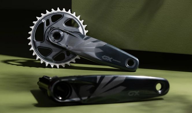 SRAM Crank GX Eagle Boost 148 DUB 12s 170 w Direct Mount 32t X-SYNC 2 Chainring Lunar (DUB Cups/Bearings Not Included)