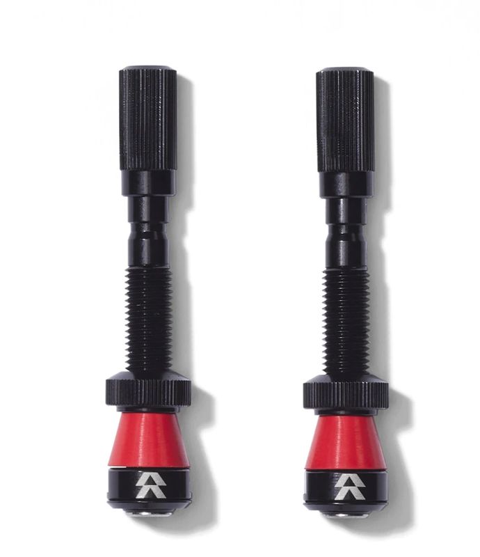 Reserve Wheels Reserve Fillmore Tubeless Valves - 50mm, Black, Pair