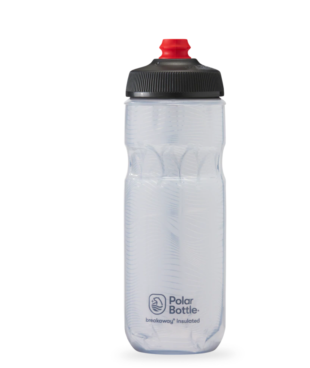 Polar Bottles Breakaway Insulated Jersey Knit Water Bottle - White 24oz