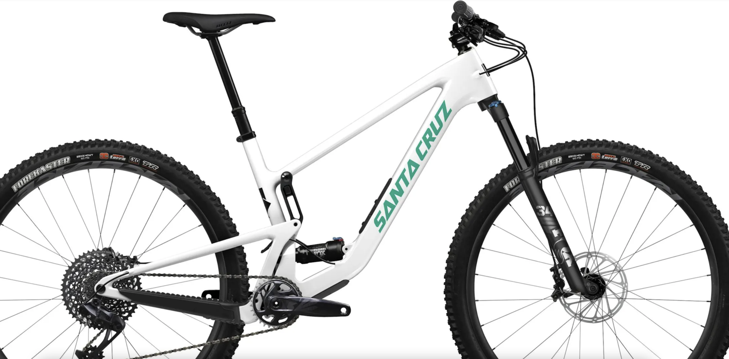 Santa Cruz Tallboy, Carbon S-kit, Gloss White, MEDIUM