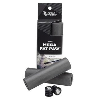 Wolf Tooth Mega Fat Paw Grips , Color: Black