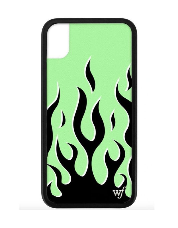 WILDFLOWER / Neon Flames iPhone Xr
