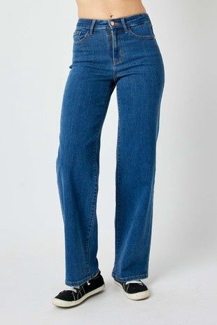 Judy Blue MR Retro Wide Leg main image 1