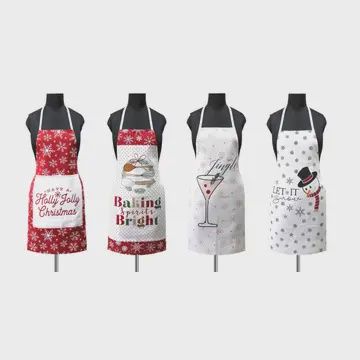 Holiday Printed Aprons