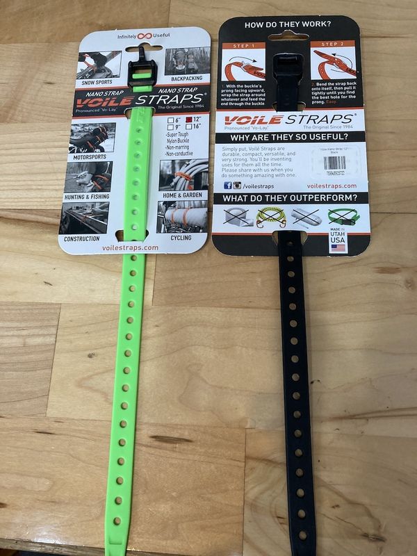 Voile Nano Strap - 12&quot; Bike, Ski, Gear Strap with Nylon Buckle