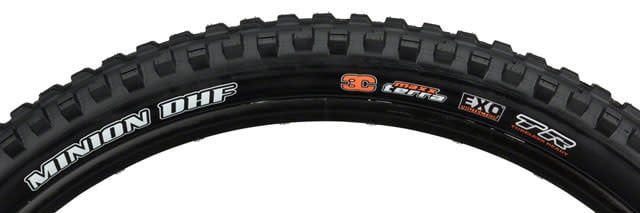 Maxxis Minion DHF Tire 29 x 2.5, Clincher, Folding, Black, Dual, Wide Trail