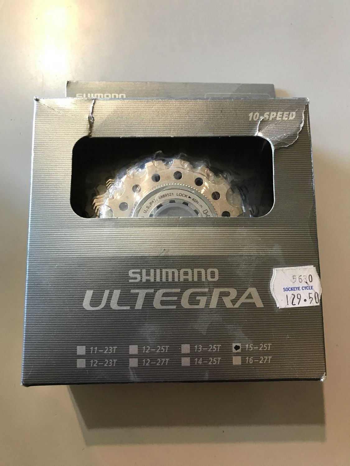 Cassette Shimano Ultegra 15-25t 10 Speed Junior Cassette