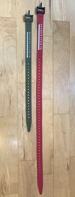 Voile Straps 25&quot; Red w/ Nylon Buckle - Sockeye Cycle Logo