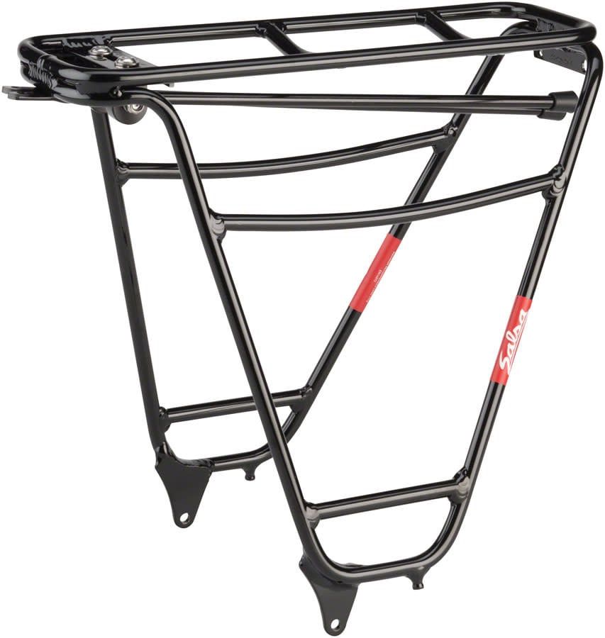 Salsa Alternator Rear Rack: 170 - 177mm Spacing, Black