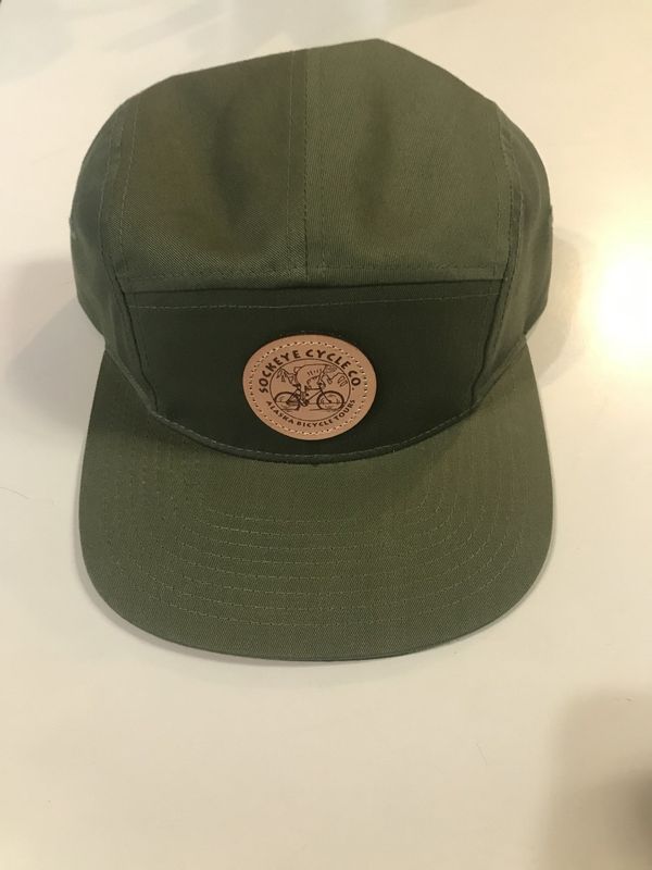 Hat Captuer 5-Panel w/ Leather Patch
