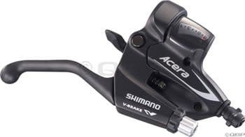 Shimano Acera M360 8-Speed Brake/Shift Lever Set, Black