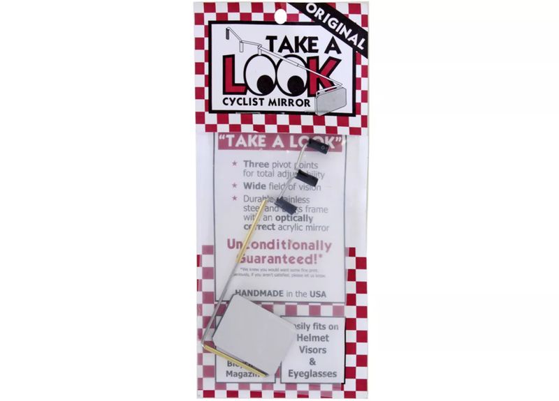 Bike Peddler Take A Look Mirror Original Front Glasses or Visor Mounted