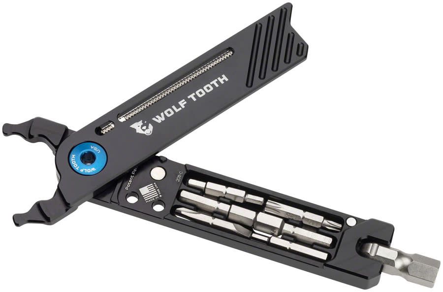 Wolf Tooth 8-Bit Pliers, Blue Bolt