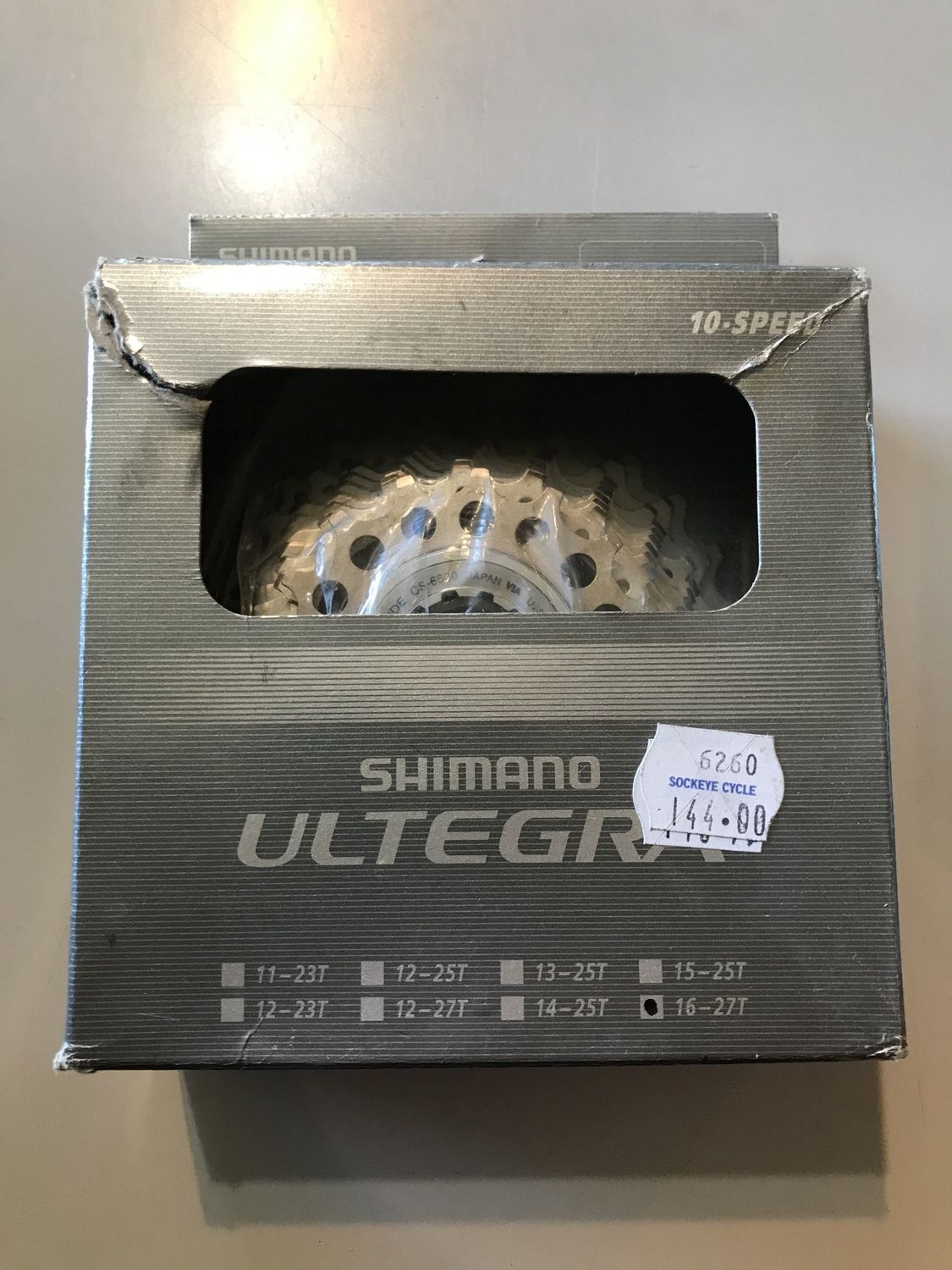 Cassette Shimano 10sp Ultegra 16-27t Junior Cassette