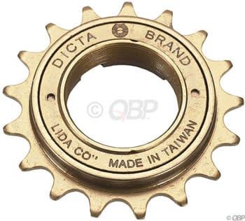 Dicta Standard BMX Freewheel - 18t, Gold