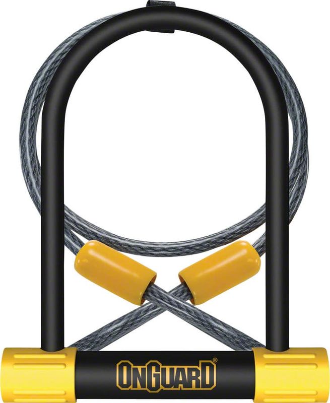 OnGuard U Lock 8012 Bulldog with cable