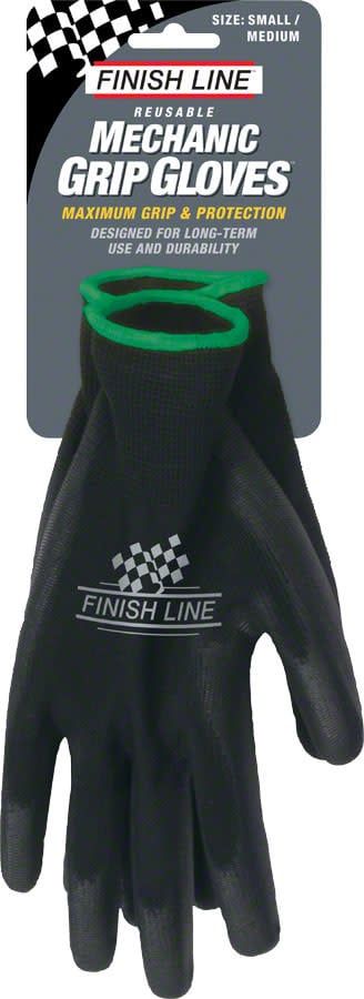 Finish Line Mechanic&#39;s Grip Gloves, SM/MD