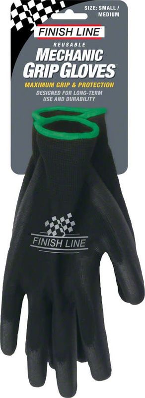Finish Line Mechanic&#39;s Grip Gloves, SM/MD