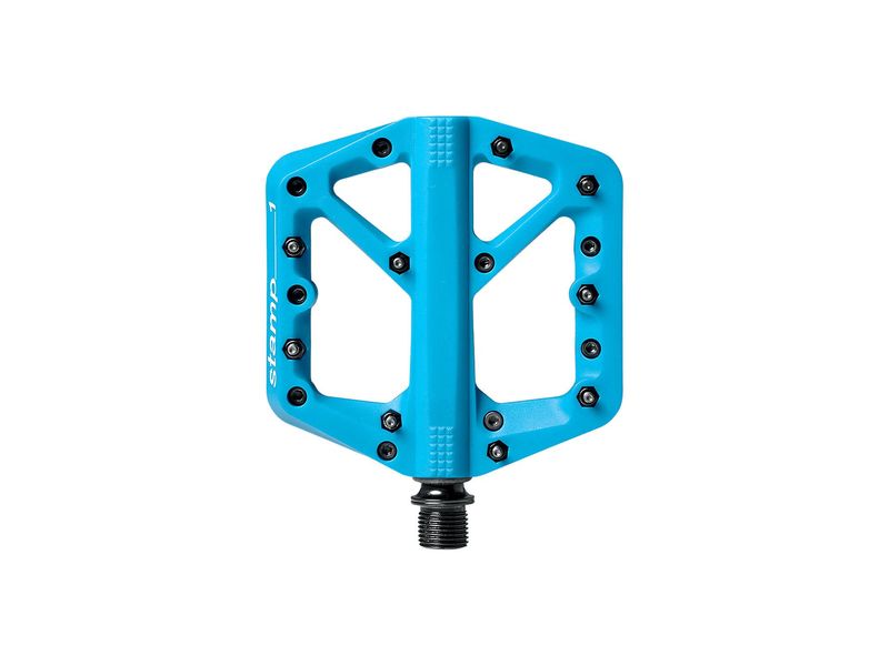 Crank Brothers Stamp 1 Pedals - Platform Composite 9/16 Blue Small