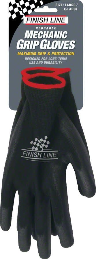 Finish Line Mechanic&#39;s Grip Gloves, LG/XL