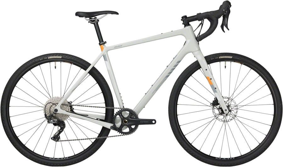 Salsa Warbird C GRX 600 1x Bike - 700c, Carbon, Light Gray, 54.5cm