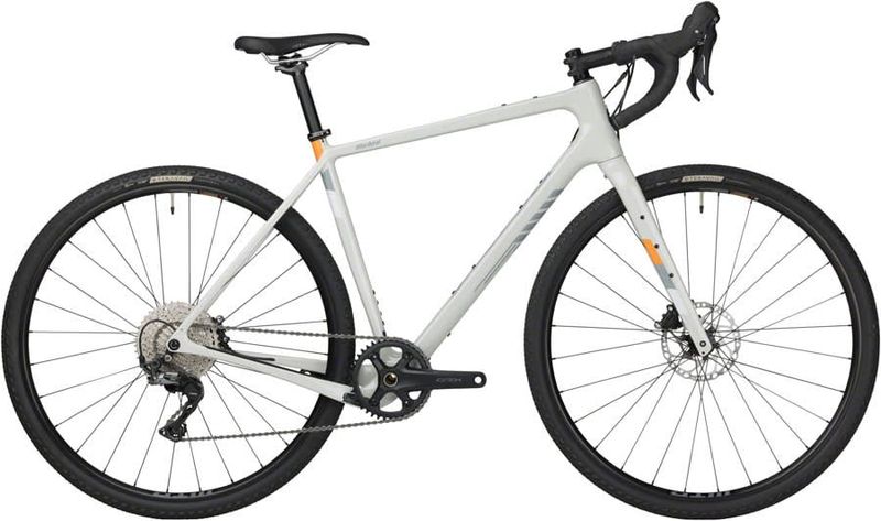 Salsa Warbird C GRX 600 1x Bike - 700c, Carbon, Light Gray, 54.5cm