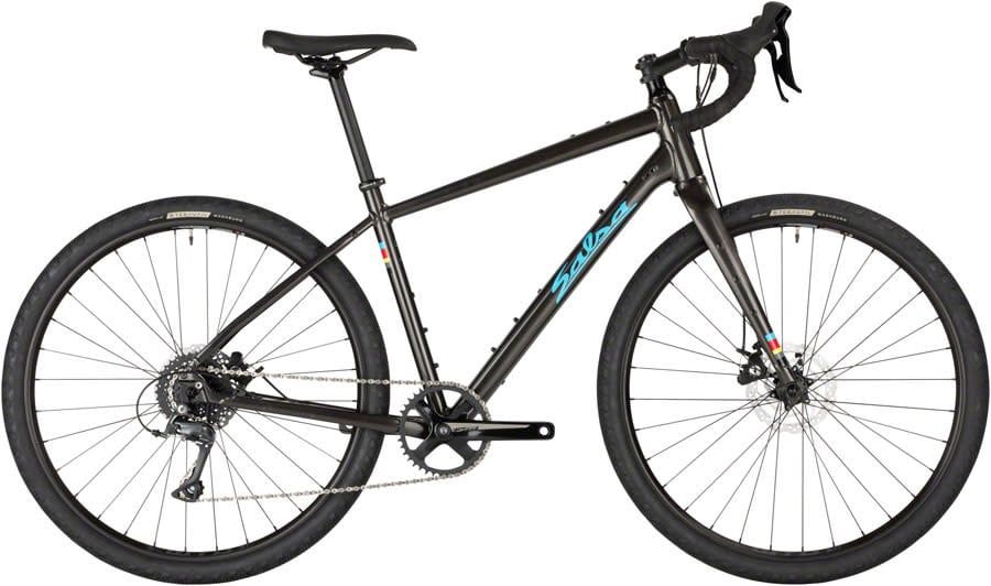 Salsa Journeyer Advent 650 Bike - 650b Aluminum Black 60cm