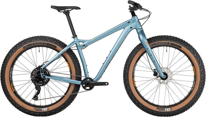 Salsa Heyday! Advent Fat Tire Bike - 26&quot;, Aluminum, Blue, Large