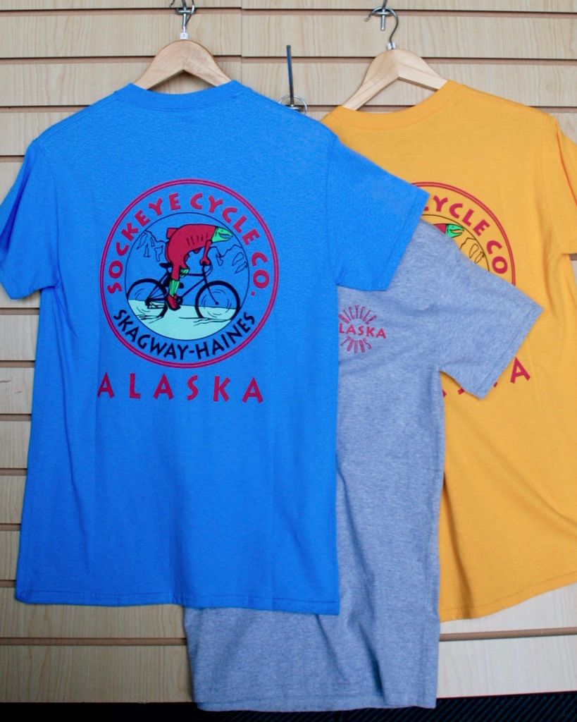 T-Shirt Mens SS Gildan Classic Logo, Color: Light Blue, Size: Small