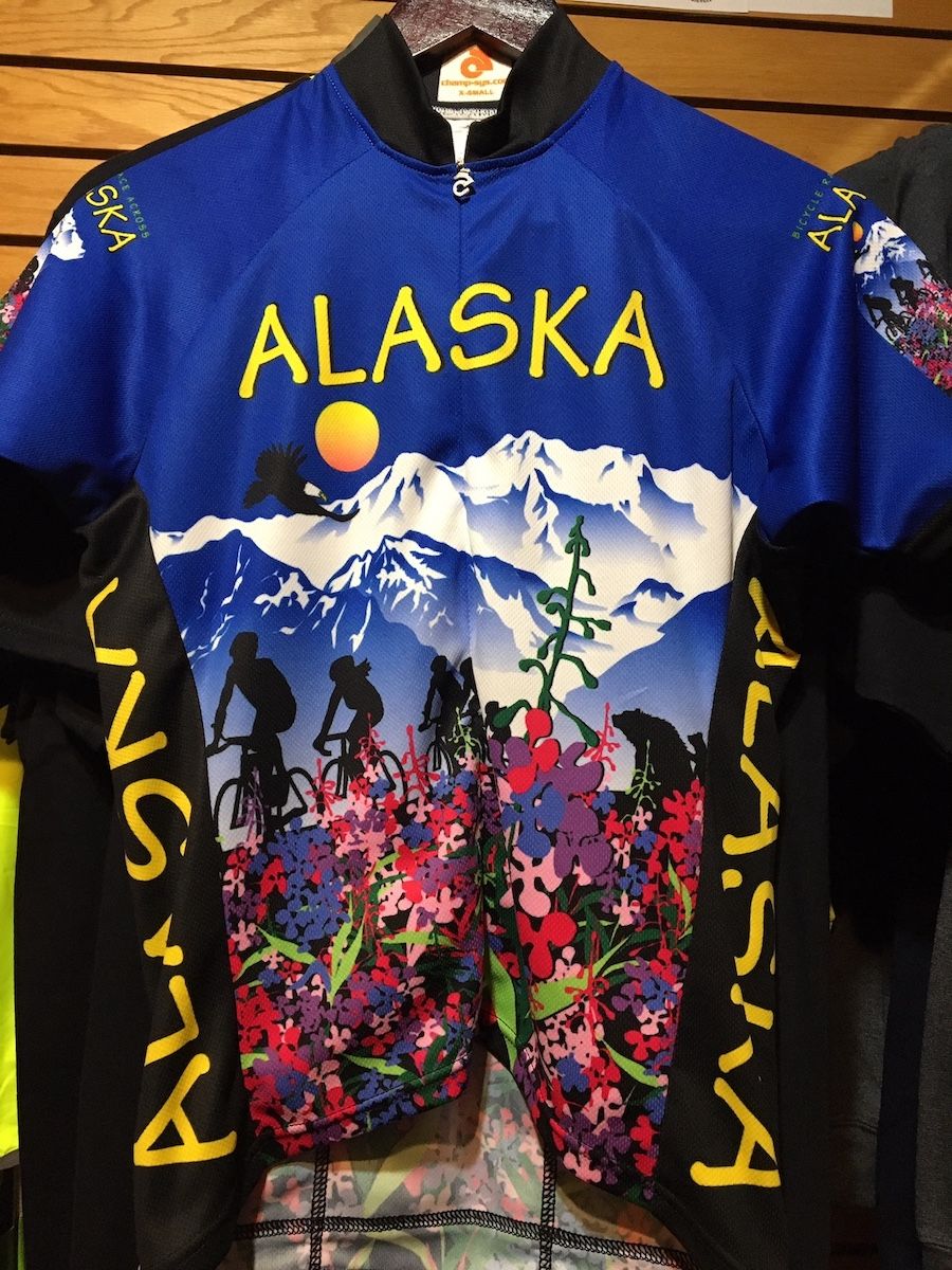 Jersey Womens SS Free Spirit Alaska Flower, Size: XS