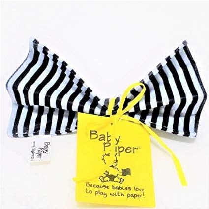 Baby Paper Black White Stripe
