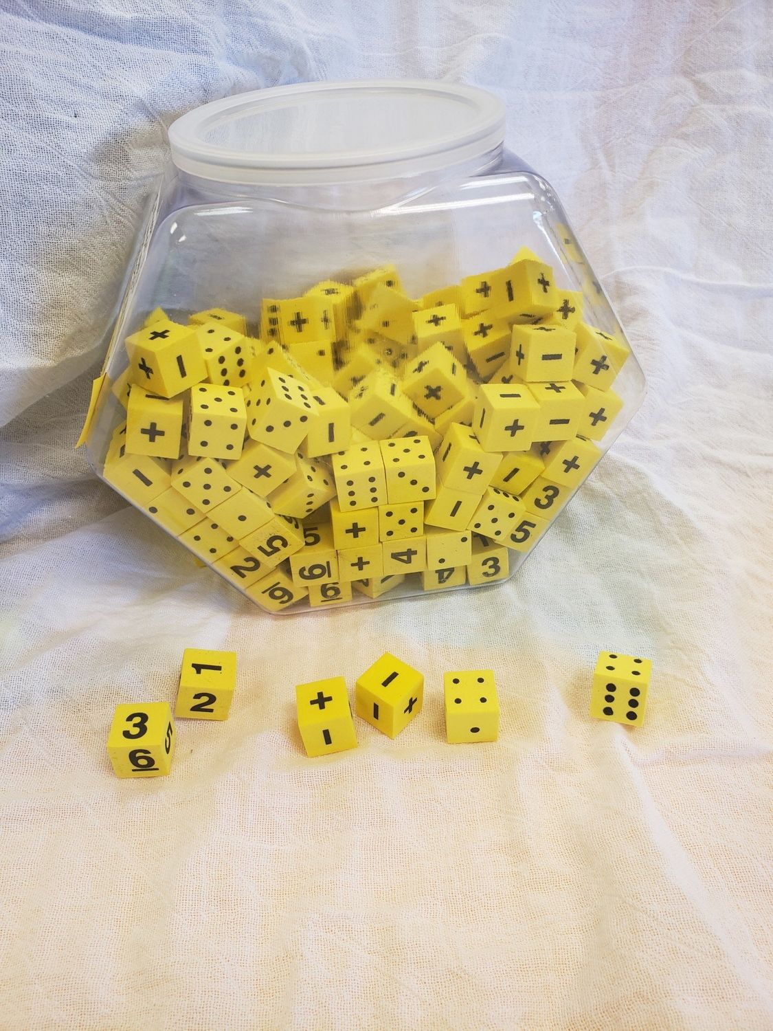 Foam Dice Math Operations