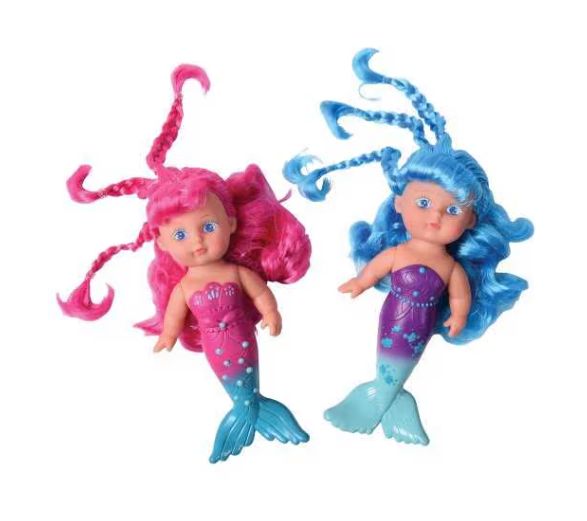 Mermaid Bath Doll