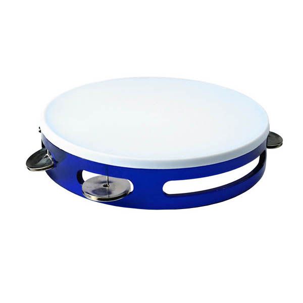 Candy Apple Tambourine, Color: Blue