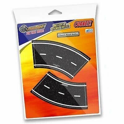 2&#39; Road Curves w/Clip Strip