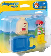 Worker with Wheelbarrow 6961