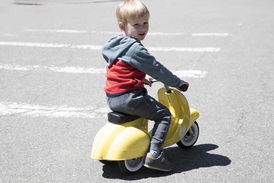 Primo Ride On Toy Yellow scooter