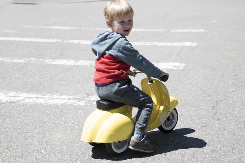 Primo Ride On Toy Yellow scooter