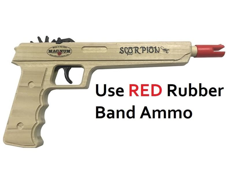 Scorpion Pistol Rubber Band Gun
