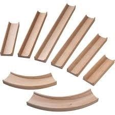 Kullerbu Straight &amp; Curved Track Set