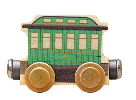 Name Train Passenger Car- Green