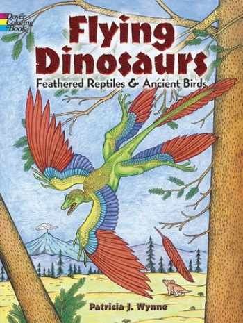 Flying Dinosaurs Coloring Book - Patricia J. Wynne