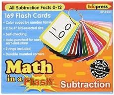 Flash Cards Subtraction