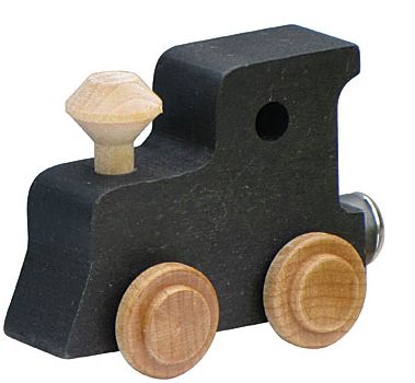 Name Train Engine - Black