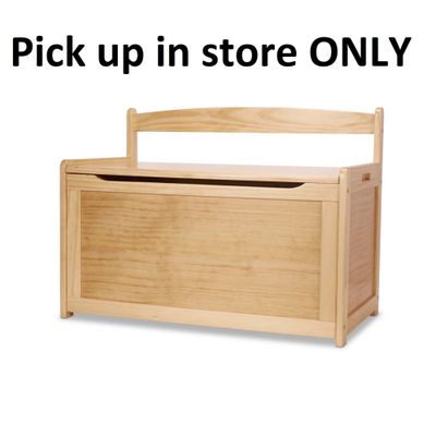 Wooden Toy Chest - Honey