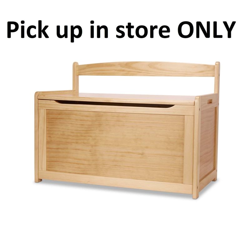 Wooden Toy Chest - Honey
