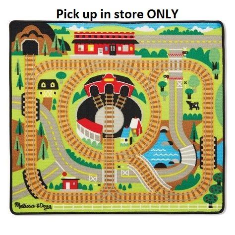 Round the Rails Train Rug