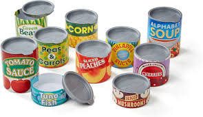 Let&#39;s Play House! Grocery Cans