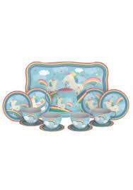 Unicorn Tin Tea Set